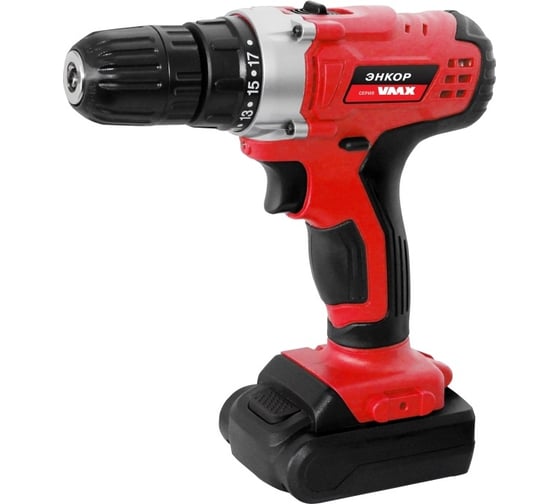 Изображение товара Аккумуляторный шуруповерт VMX линейка Энкор VDS-10/14 4LS VM510017