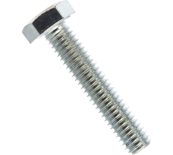 Изображение товара Болт с шестигранной головкой Метизный двор 6x30 DIN 933, 500 шт. 4607159064950
