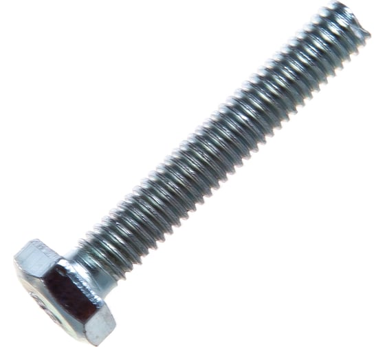 Изображение товара Болт с шестигранной головкой Метизный двор 6x35 DIN 933. 6 шт. 4607173905956