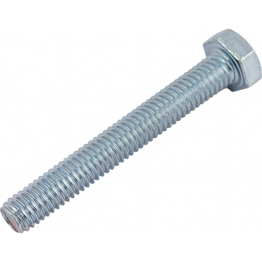 Изображение товара Болт с шестигранной головкой 6x45 DIN 933 сталь цинк 5 шт