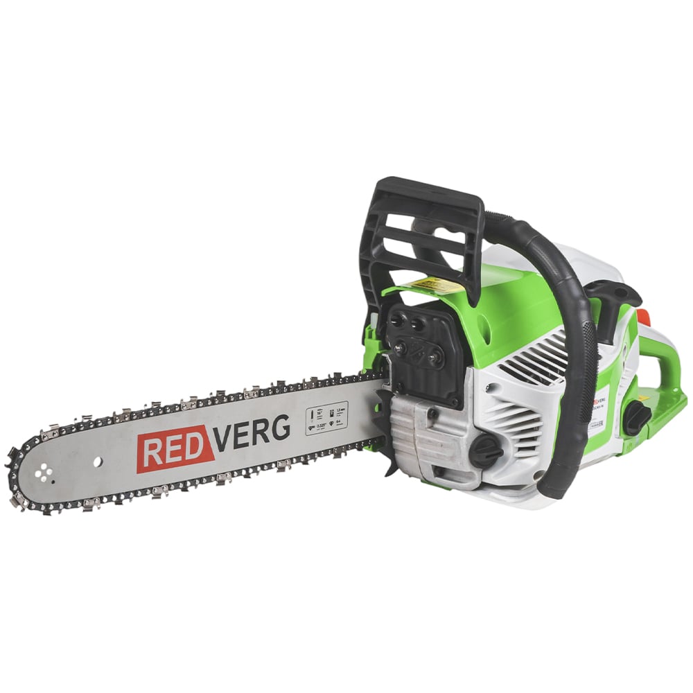 Изображение товара Бензопила REDVERG RD-GC45-16 с мощным двигателем 45 см³ и шиной 40 см