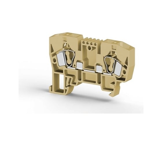 Изображение товара Пружинный клеммник Klemsan 6мм.кв. (бежевый); YBK6 100 шт. 0.0.0.3.306240