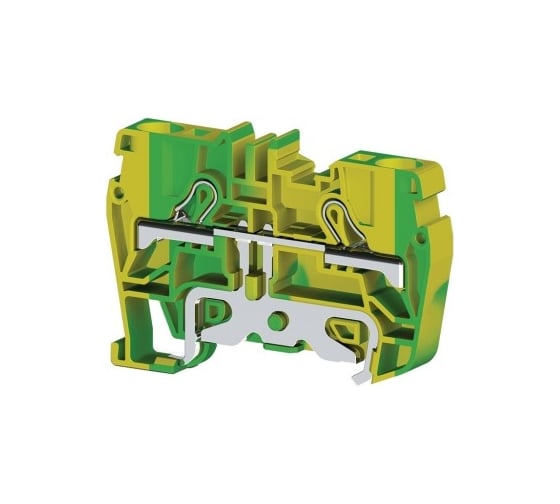 Изображение товара Пружинный клеммник Klemsan быстрозажимной (Push in), 6 мм.кв., (земля); PYK6T 60 шт. 0.0.0.3.336520