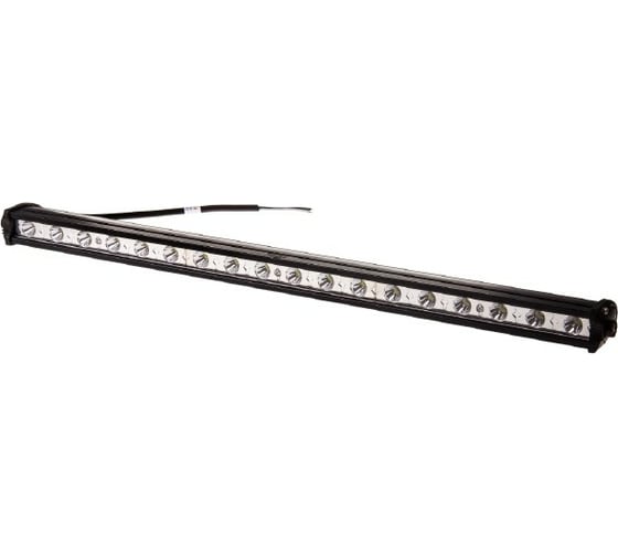 Изображение товара Прямоугольная светодиодная фара SKYWAY OFF ROAD 12V/24V 54W 6000К 18 диодов дальний свет S07201029