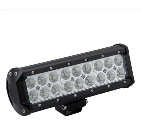 Изображение товара Прямоугольная светодиодная фара SKYWAY OFF ROAD 12V/24V 54W 6000К 18 диодов дальний свет S08401004