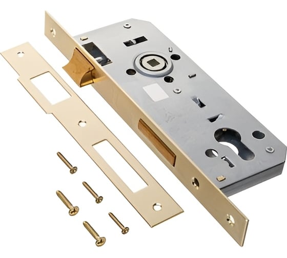 Изображение товара Врезной цилиндровый замок для деревянных дверей KALE KILIT 152r, 85bs35, 23bp, sp, dros, stb 152R3500053