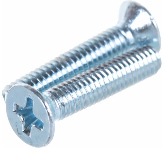 Изображение товара Потайной винт Метизный двор M4x20 DIN 965, 200 шт. 4607159066596