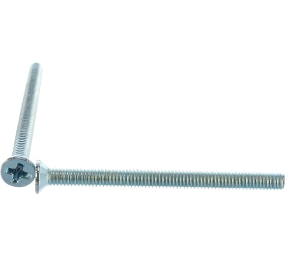 Изображение товара Потайной винт Метизный двор M4x50 DIN 965, 100 шт. 4607159066640