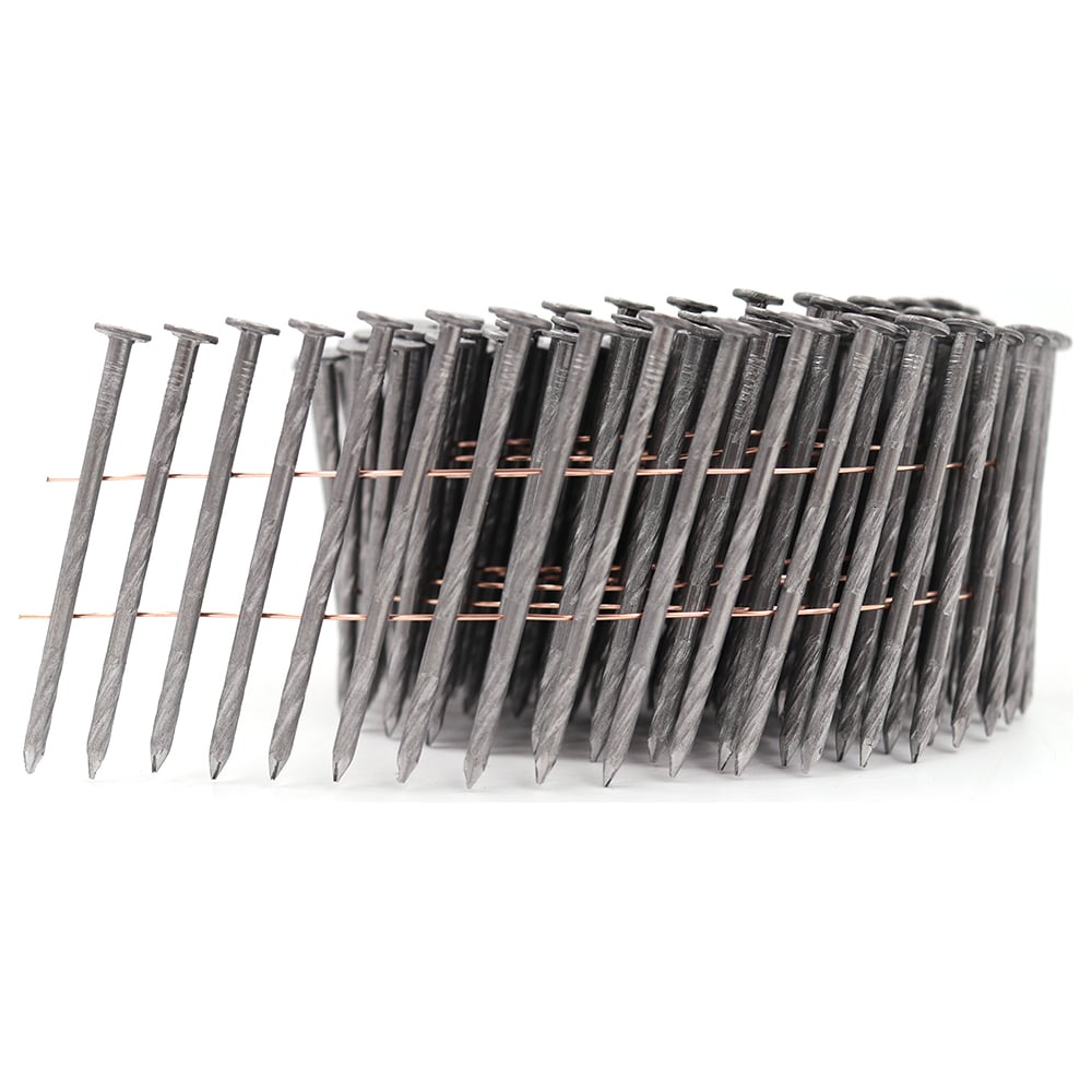 Изображение товара Барабанный гвоздь СПГФ 60х2.5, винтовой, светлый, 3600 шт. ГБ_0602.5_Вт_Св_СПГФ