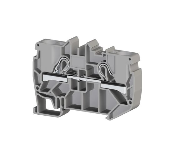 Изображение товара Пружинный клеммник Klemsan быстрозажимной (Push in), 10 мм.кв. (серый); PYK10 50 шт. 0.0.0.3.307139