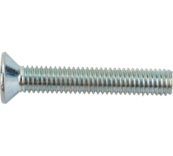 Изображение товара Потайной винт Метизный двор M5x30 DIN 965, 100 шт. 4607159066718