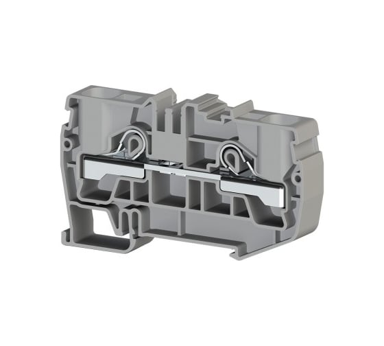 Изображение товара Пружинный клеммник Klemsan быстрозажимной (Push in), 16 мм.кв. (серый); PYK 16 30 шт. 0.0.0.3.307659