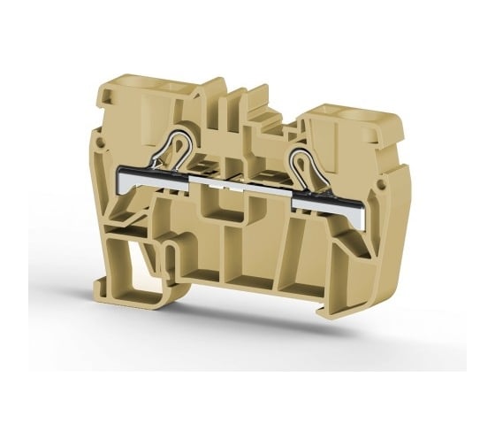 Изображение товара Пружинный клеммник Klemsan быстрозажимной (Push in), 6 мм.кв. (бежевый); PYK6 60 шт. 0.0.0.3.307120