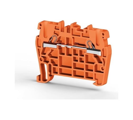 Изображение товара Пружинный клеммник Klemsan быстрозажимной (Push in), 2,5 мм.кв. (оранжевый); PYK2,5 (RP) 100 шт. 0.0.0.3.307107RP