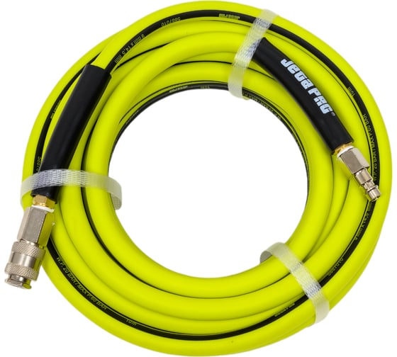 Изображение товара Шланг гибкий ПВХ с фитингами 9x14.5 мм, 10 м, желтый Jeta PRO 5887010