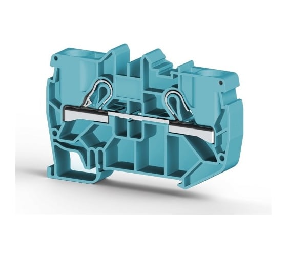 Изображение товара Пружинный клеммник Klemsan быстрозажимной (Push in), 10 мм.кв. (синий); PYK10 50 шт. 0.0.0.3.307131