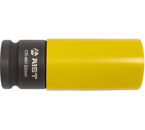 Изображение товара Головка глубокая ударная 6-гранная, тонкостенная с кожухом, магнитная 22 мм, 1/2" AIST 4512122PM 00-00017661