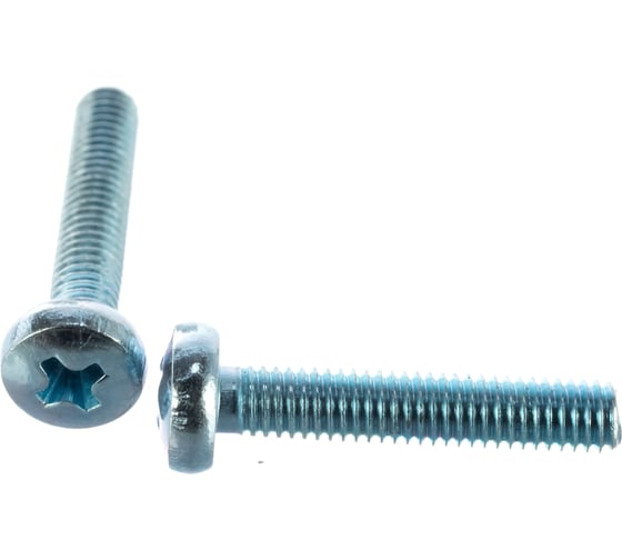 Изображение товара Винт с полуцилиндрической головкой Метизный двор 3x16 DIN 7985. 30 шт. 4607173906656