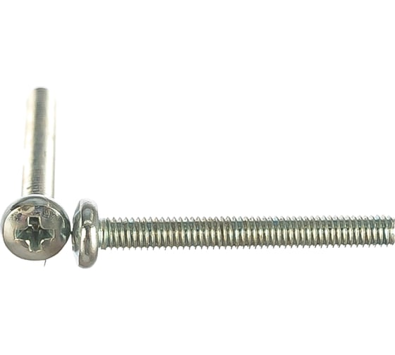 Изображение товара Винт с полуцилиндрической головкой Метизный двор 3x25 DIN 7985, 100 шт. 4607159067074