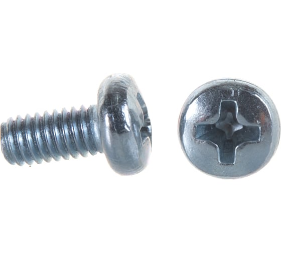 Изображение товара Винт с полуцилиндрической головкой Метизный двор 4x8 DIN 7985. 30 шт. 4607173906687