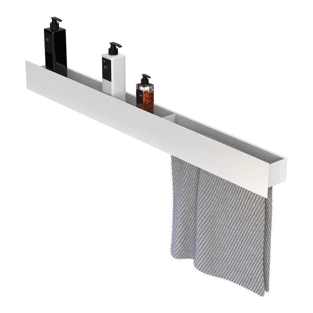 Изображение товара Полка Граф Держалкин Skyline Полка 1000 мм белый матовый