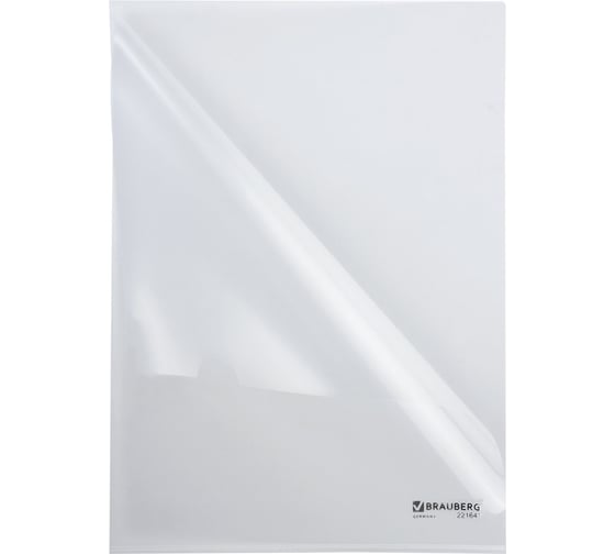 Изображение товара Папка-уголок BRAUBERG 15 шт., а4, прозрачная 880525