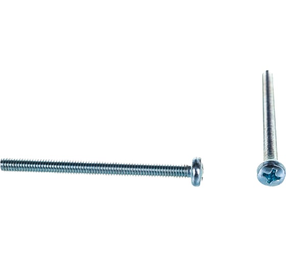 Изображение товара Винт с полуцилиндрической головкой Метизный двор 4x50 DIN 7985, 100 шт. 4607159067142