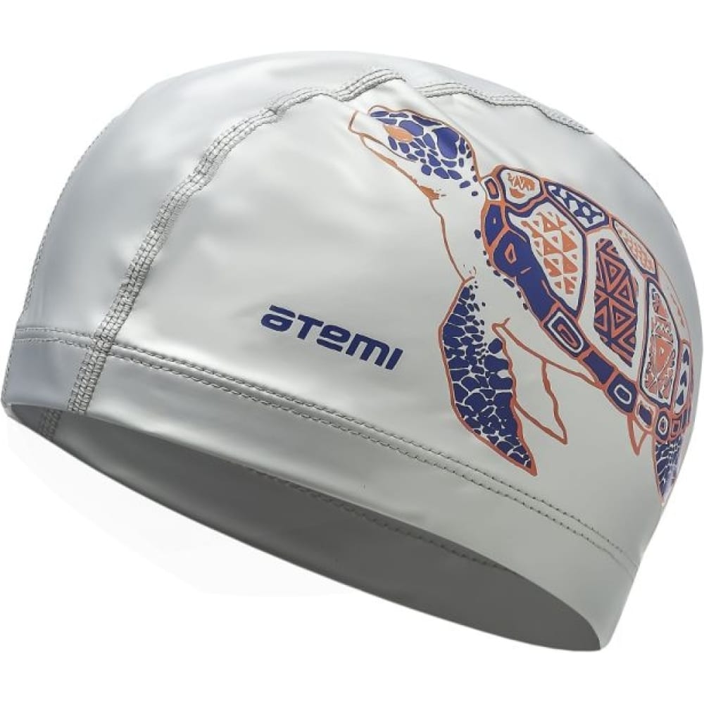 Тканевая шапочка для плавания ATEMI коньки хоккейные atemi р 39 ahsk03 drift пар