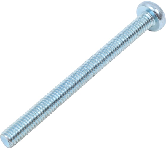 Изображение товара Винт с полуцилиндрической головкой Метизный двор 6x70 DIN 7985, 100 шт. 4607159067357
