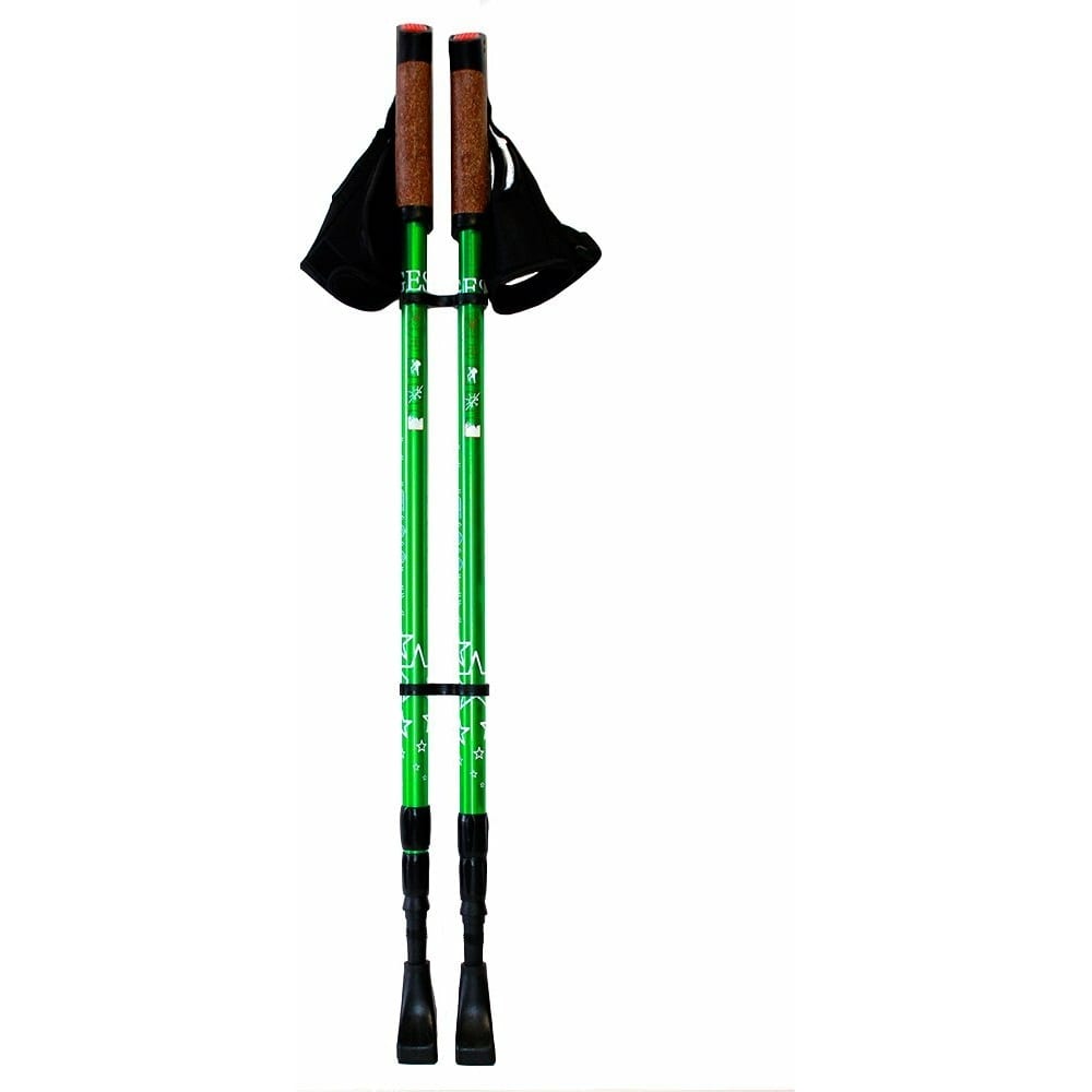 фото Трехсекционные палки для скандинавской ходьбы gess classic walker gess-915