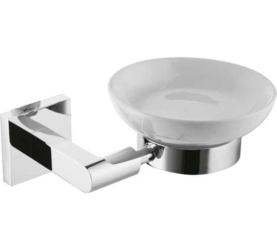 Изображение товара Мыльница с настенным держателем CLEVER URBAN хром 99460