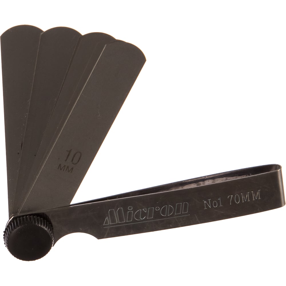 Набор щупов N1 70мм 0.02-0.1 Micron МИК 24203
