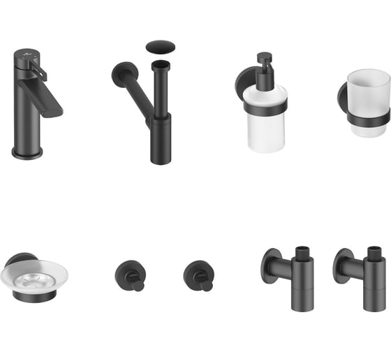 Изображение товара Смеситель для раковины Wellsee ONCE! and forever в наборе 8 в 1 201000347