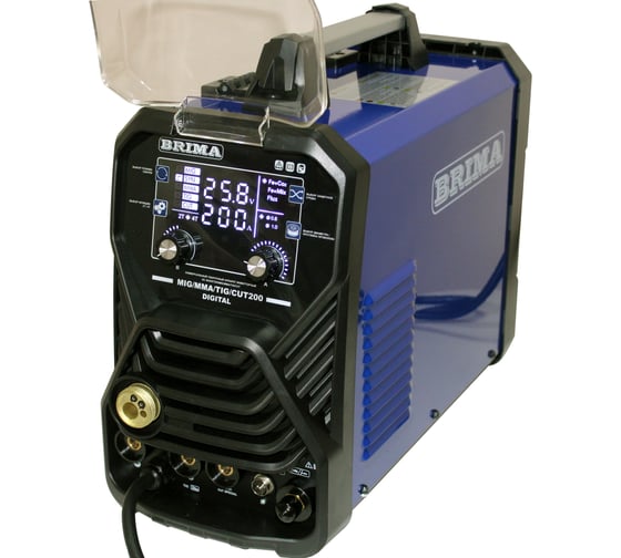 Изображение товара Многофункциональная инверторная установка Brima mig/mma/tig/cut 200 digital НП000001413