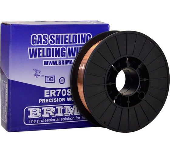 Изображение товара Проволока Brima ER-70S-6 CB-08Г2С 1.2 мм 5 кг в катушке 12119