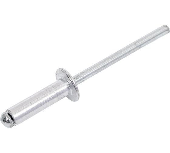 Изображение товара Заклепка вытяжная алюминий/сталь (4x14 мм; 500 шт) Метизный двор 4607173907073