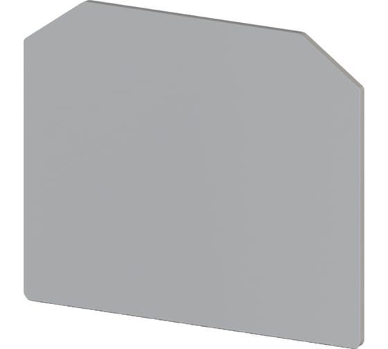 Изображение товара Концевой сегмент на клеммники Klemsan PB 6/NM, серый; NPP/PB 6/NM 25 шт. 0.0.0.4.451039