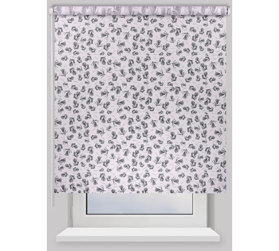 Изображение товара Рулонная штора PRAKTO PRINT 180x175 см, Сосна, белый 9403221522