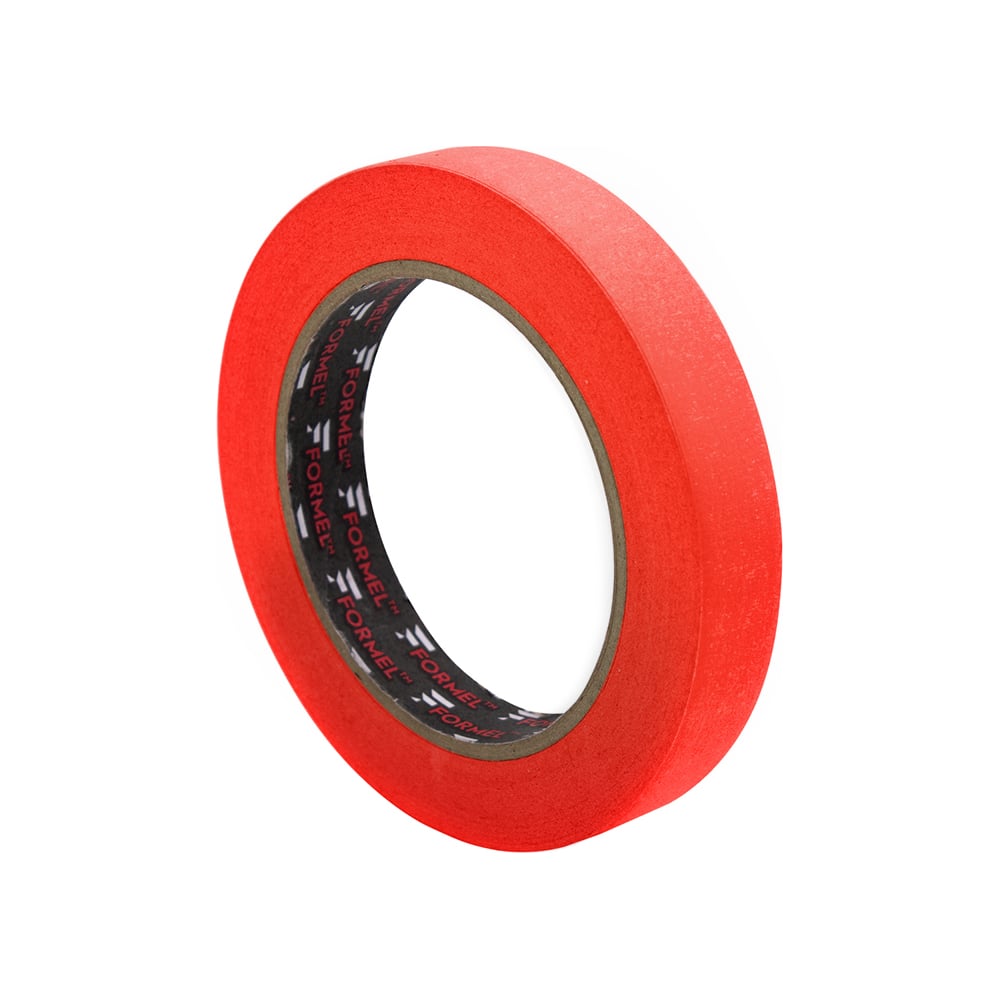 Изображение товара Маскировочная лента FORMEL RED красная 18 мм 40 м термостойкая водостойкая