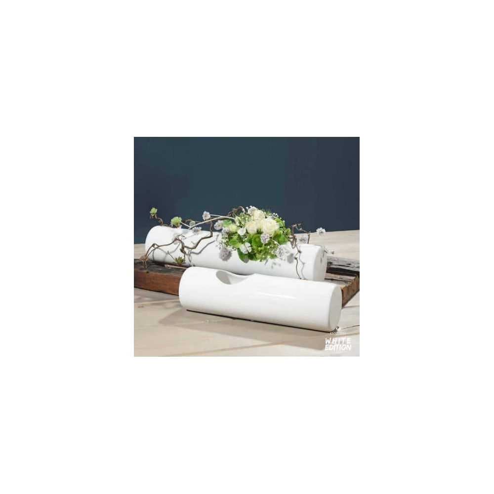 Изображение товара Кашпо SCHEURICH Schale Canna INSPIRIO из керамики d40 h8см белое