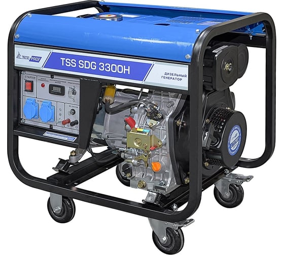 Изображение товара Дизельный генератор ТСС TSS SDG 3300H 100043