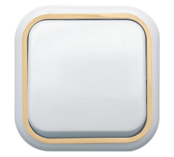 Изображение товара Выключатель Кунцево-Электро ВАЛЕНТИНА открытой установки,одноклавишный А16-038 З 7631