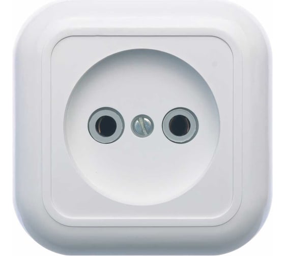 Изображение товара Розетка Кунцево-Электро ВАЛЕНТИНА открытой установки, одноместный РА10-266 7638
