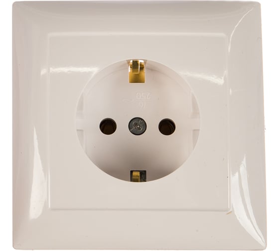 Изображение товара Розетка Кунцево-Электро СЕЛЕНА скрытой установки, одноместная РС16-370 8111