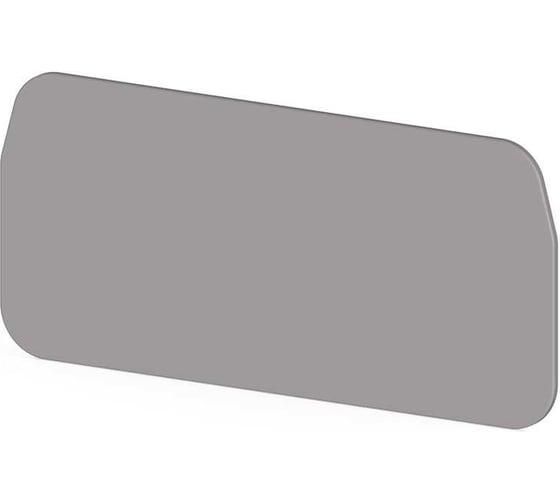 Изображение товара Разделитель клеммных групп для CTP 2,5-2F Klemsan (серый); APP-SRD_CTP 2,5-2F 25 шт. 0.0.0.4.464069