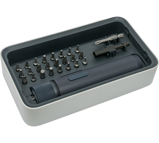 Изображение товара Аккумуляторная отвёртка HOTO с набором из 25 бит 3.6v cordless screwdriver, чёрный HTE0028IE