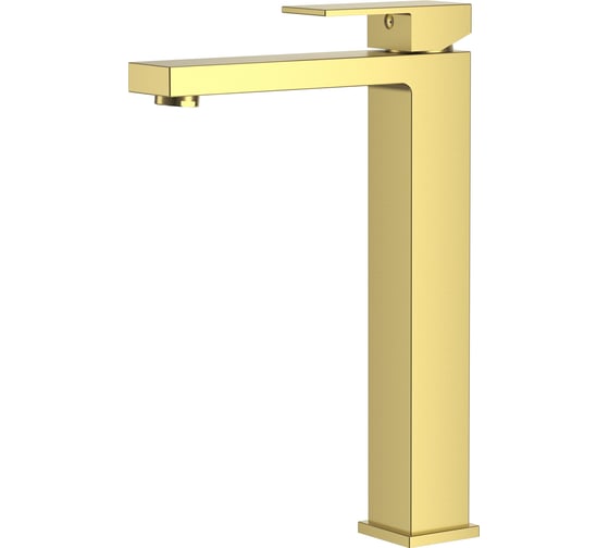 Изображение товара Смеситель для раковины D&K Bayern.Liszt высокий, матовое золото DA1512007