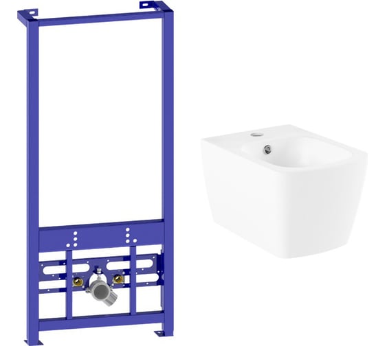 Изображение товара Подвесное биде Lavinia Boho Relfix Aveo в комплекте 2 в 1 77070257