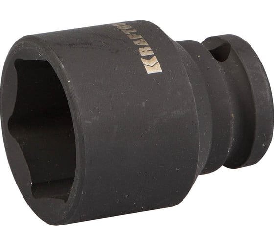 Изображение товара Торцовая головка "INDUSTRIE QUALITAT" ударная, фосфатированная (1/2", FLANK, Cr-Mo, 32 мм) KRAFTOOL 27940-32_z01