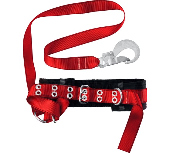 Изображение товара Безлямочный предохранительный пояс Зубр Памир, ленточный строп, 11585